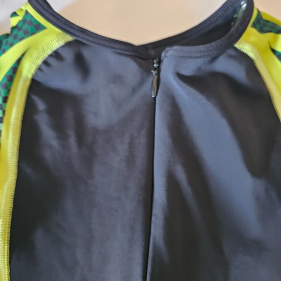 Enjoy Unisex Kids Black Yellow Short Sleeve One-Piece Shorty Jumpsuit Small - Picture 4 of 12